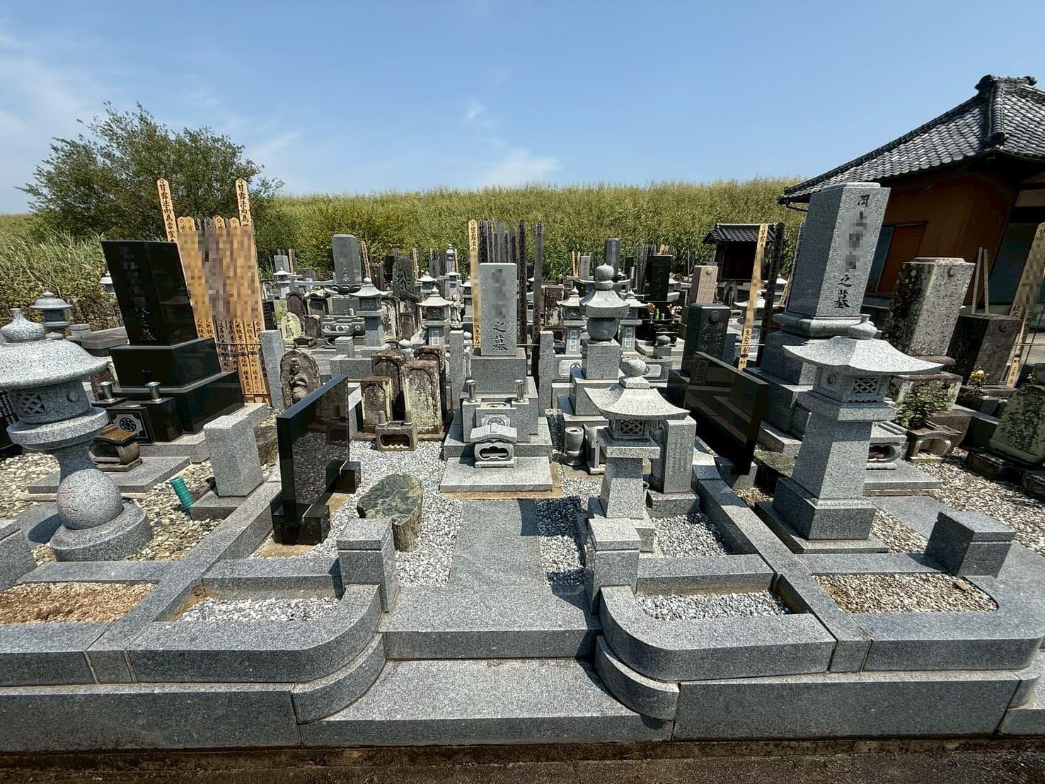 施工後・化粧砂利を敷いて完成